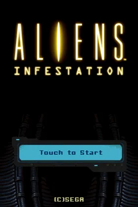 Aliens - Infestation (USA) (En,Fr,De) screen shot title